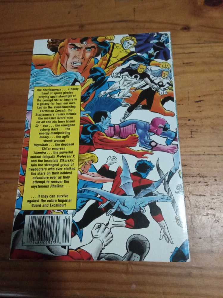 X-Men Spotlight On...Starjammers - Marvel (2 - Jun 1990) comic book collectible [Barcode 071486015130] - Main Image 4