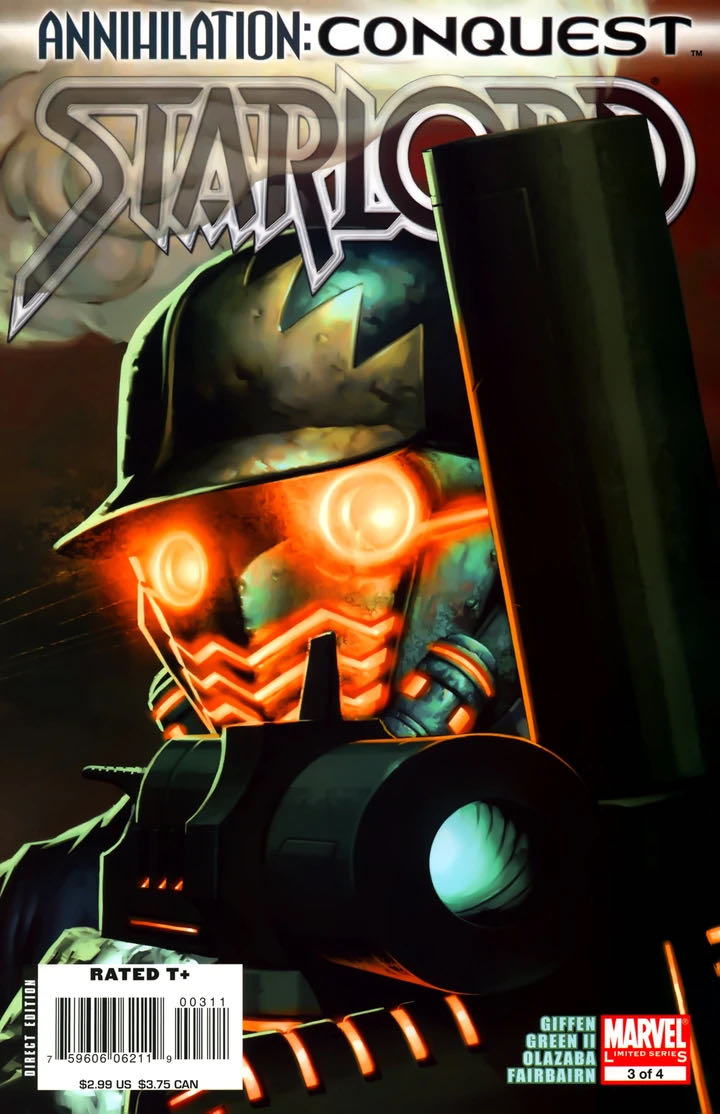 Annihilation: Conquest - Starlord - Marvel Comics Group (3 - 11/2007) comic book collectible [Barcode 75960606211900311] - Main Image 3