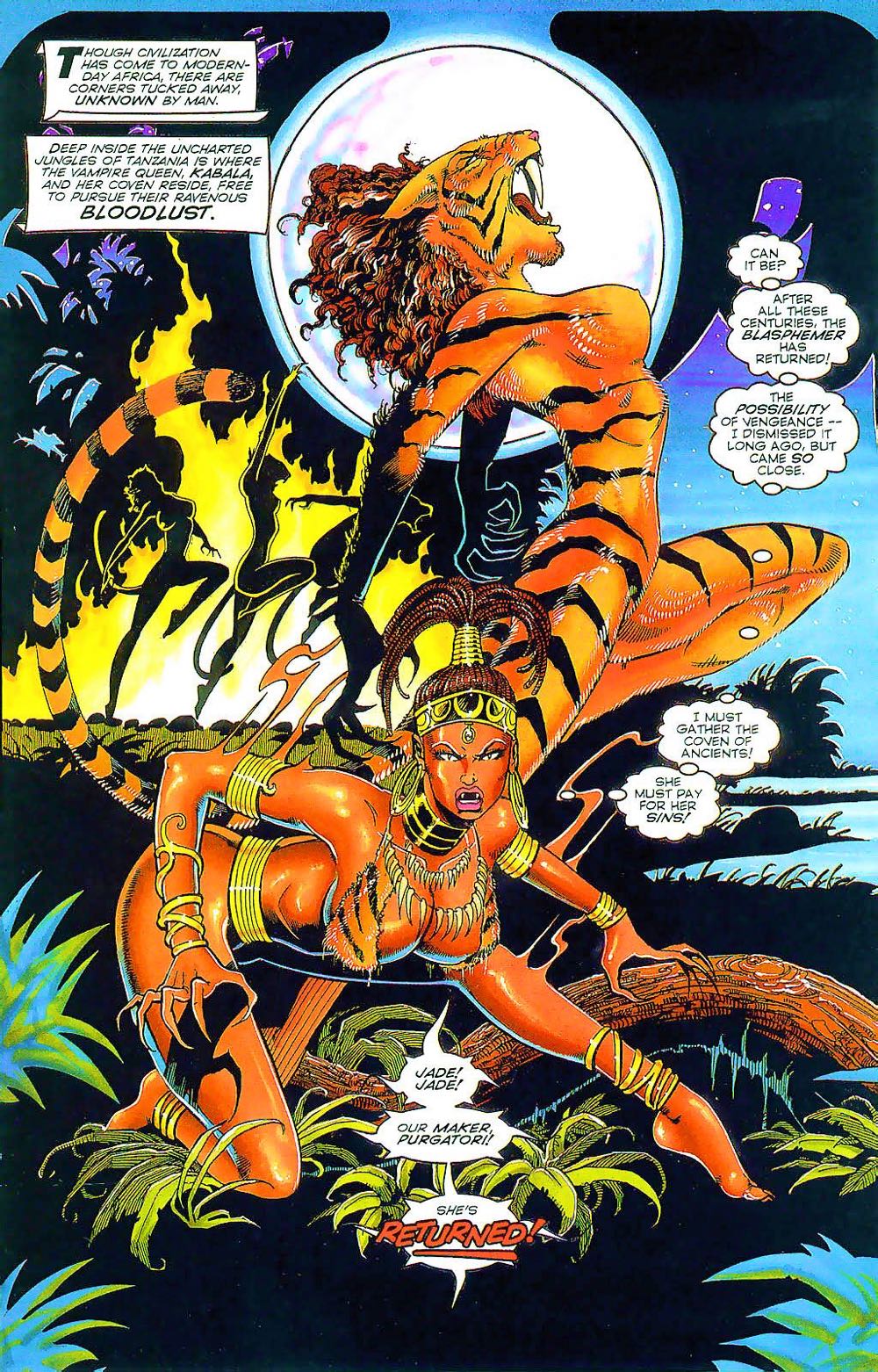 Purgatori: The Vampires Myth - Chaos! Comics (3 - Dec 1996) comic book collectible [Barcode 121212121212] - Main Image 4