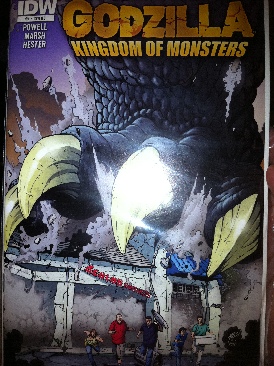 Godzilla: Kingdom Of Monsters - IDW (1) comic book collectible [Barcode 827714002249] - Main Image 1