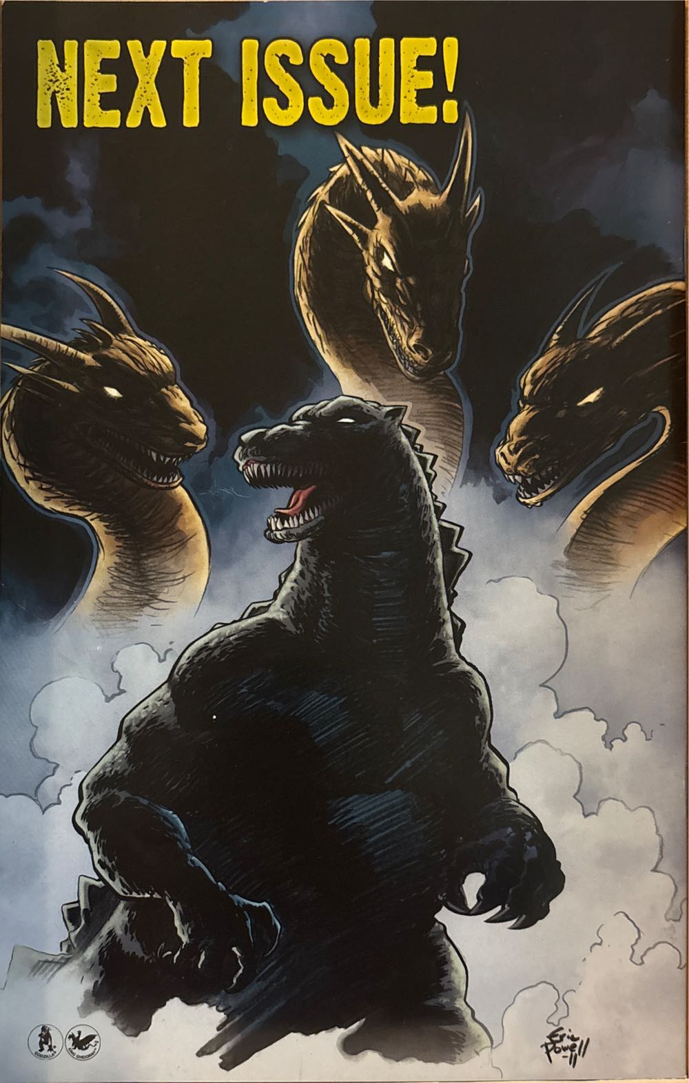 Godzilla: Kingdom Of Monsters - IDW (7 - Sep 2011) comic book collectible [Barcode 82771400224900711] - Main Image 2