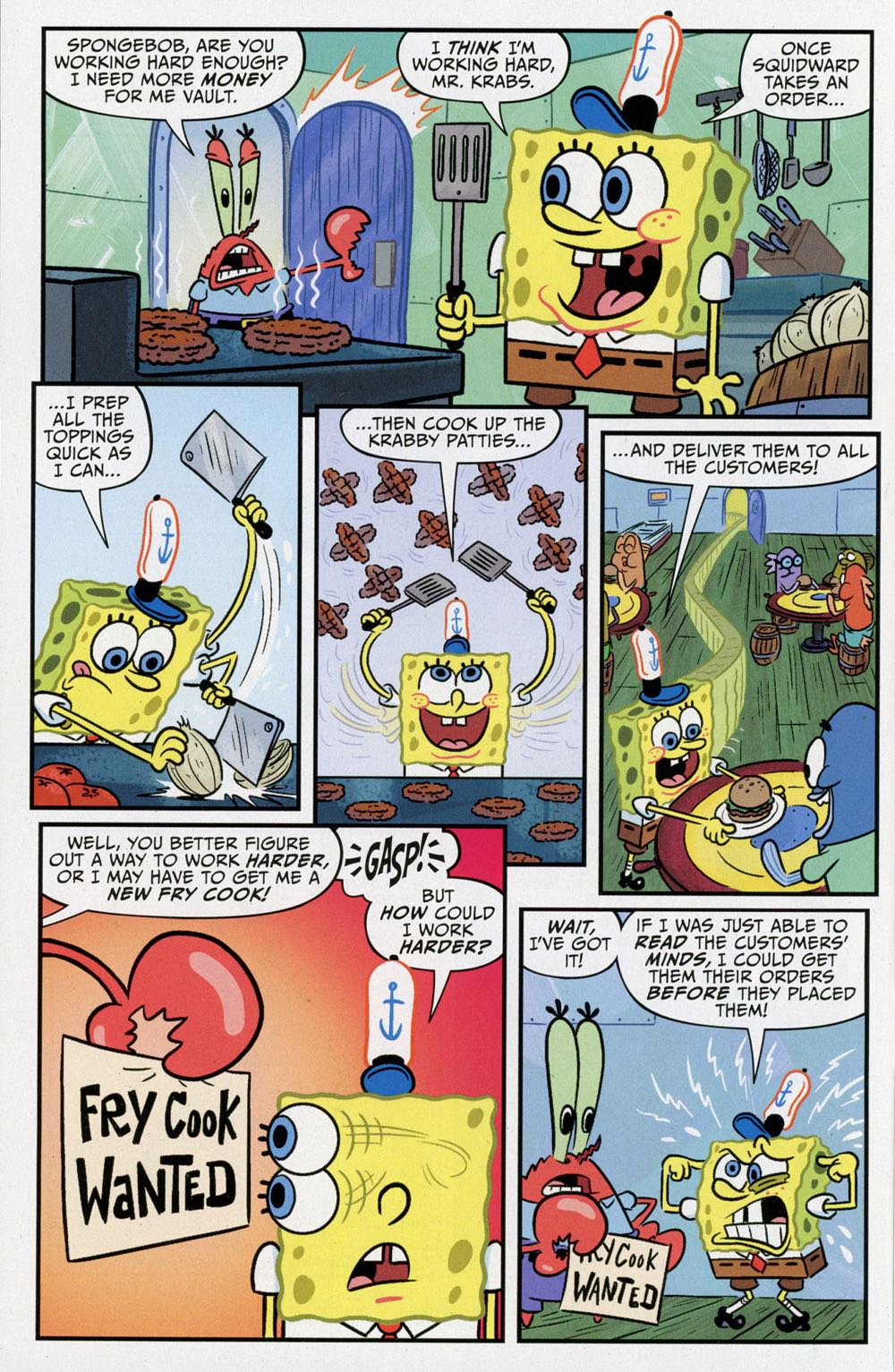 Spongebob Comics  (May 2025) comic book collectible [Barcode 9781427807786] - Main Image 3