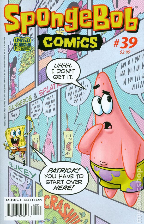 Spongebob Comics  (39) comic book collectible [Barcode 851077003001] - Main Image 1