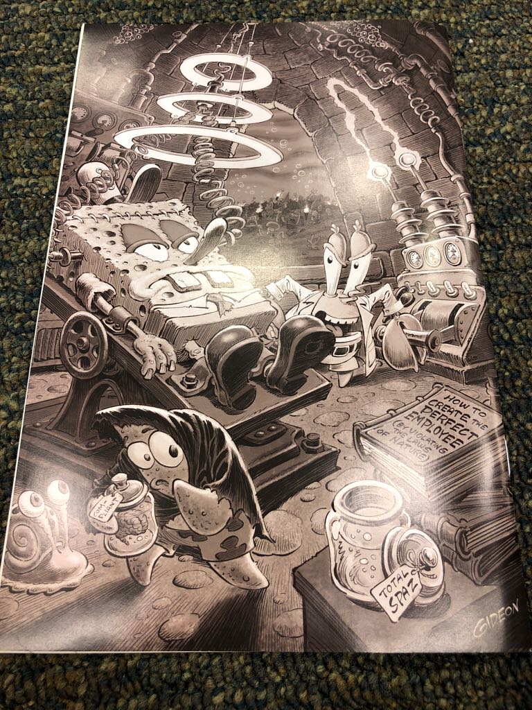 Spongebob Comics  (73) comic book collectible [Barcode 07480801450711] - Main Image 2