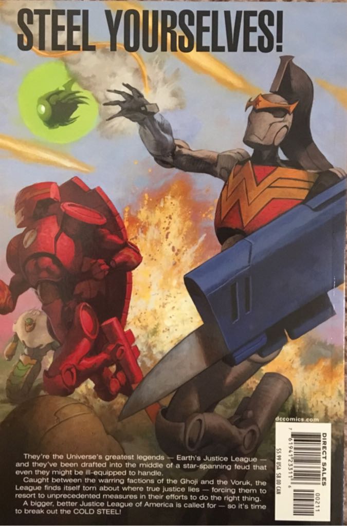 JLA: Classified - Cold Steel - DC  Comics (2 - Mar 2006) comic book collectible [Barcode 76194123311600211] - Main Image 2