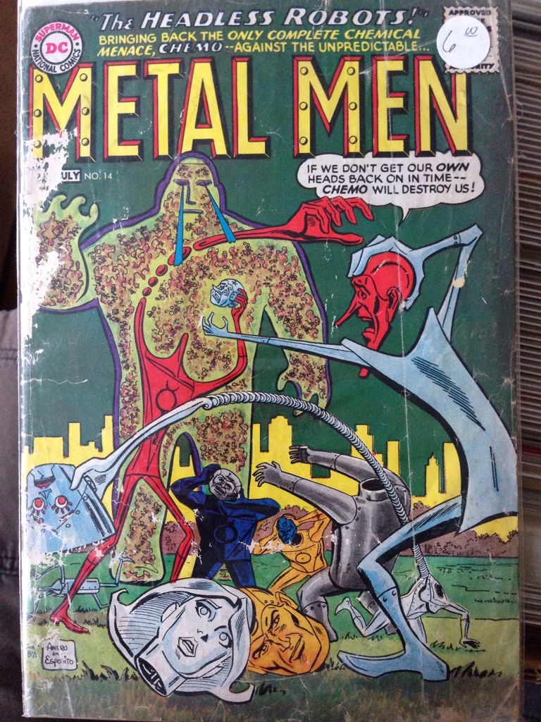 Metal Men - DC Comics (14 - Jul 1965) comic book collectible [Barcode 761941264813] - Main Image 1