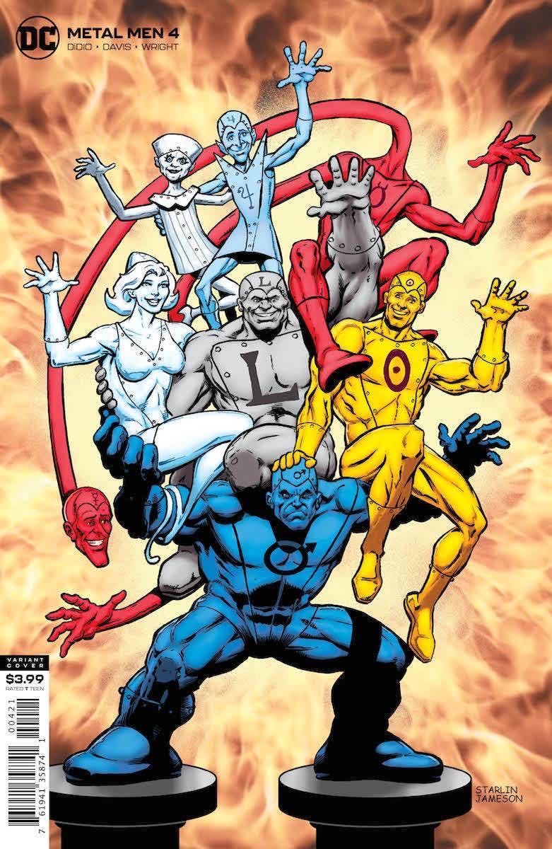 Metal Men Vol. 3 - DC Comics (4 - Jan 2008) comic book collectible [Barcode 761941264813] - Main Image 3