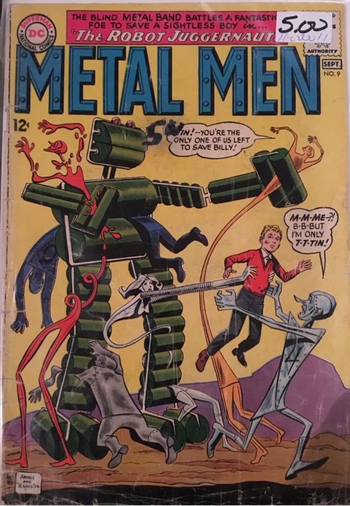 Metal Men - DC National Comics (9 - Sep 1964) comic book collectible - Main Image 1
