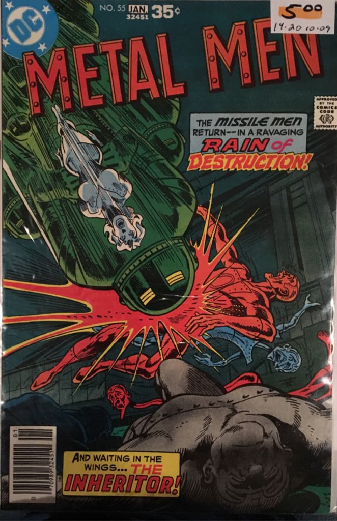 Metal Men - DC Comics (55 - Jan 1978) comic book collectible - Main Image 1