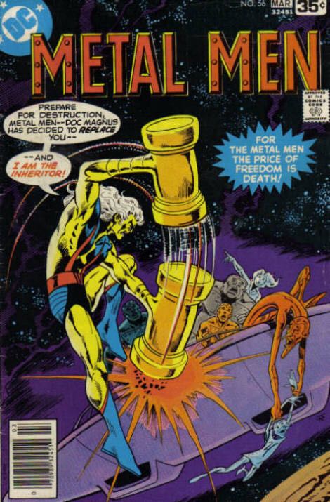 Metal Men - DC (56 - Mar 1978) comic book collectible [Barcode 761941264813] - Main Image 1
