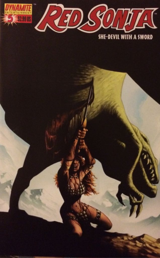 Red Sonja (2005-2013) #5 - Dynamite Entertainment (5 - Feb 2006) comic book collectible [Barcode 725130029775] - Main Image 1