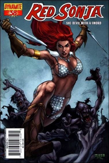 Red Sonja: She-Devil With A Sword - Dynamite Entertainment (38) comic book collectible [Barcode 725130029775] - Main Image 1
