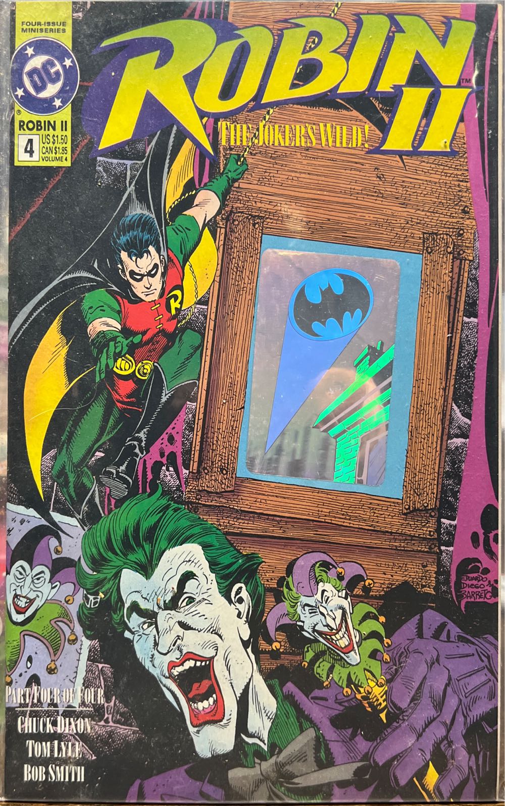 Robin II: The Jokers Wild! - DC (4 - Dec 1991) comic book collectible [Barcode 69] - Main Image 3