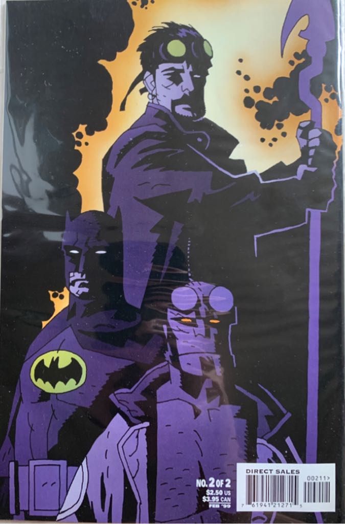 Batman Hellboy Starman - DC Comics / Dark Horse Comics (2 - Feb 1999) comic book collectible [Barcode 761941212715] - Main Image 2