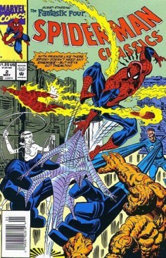 Spider-Man Classics Guest Starring The Fantastic Four - Marvel (2 - May 1993) comic book collectible [Barcode 009281028109] - Main Image 1