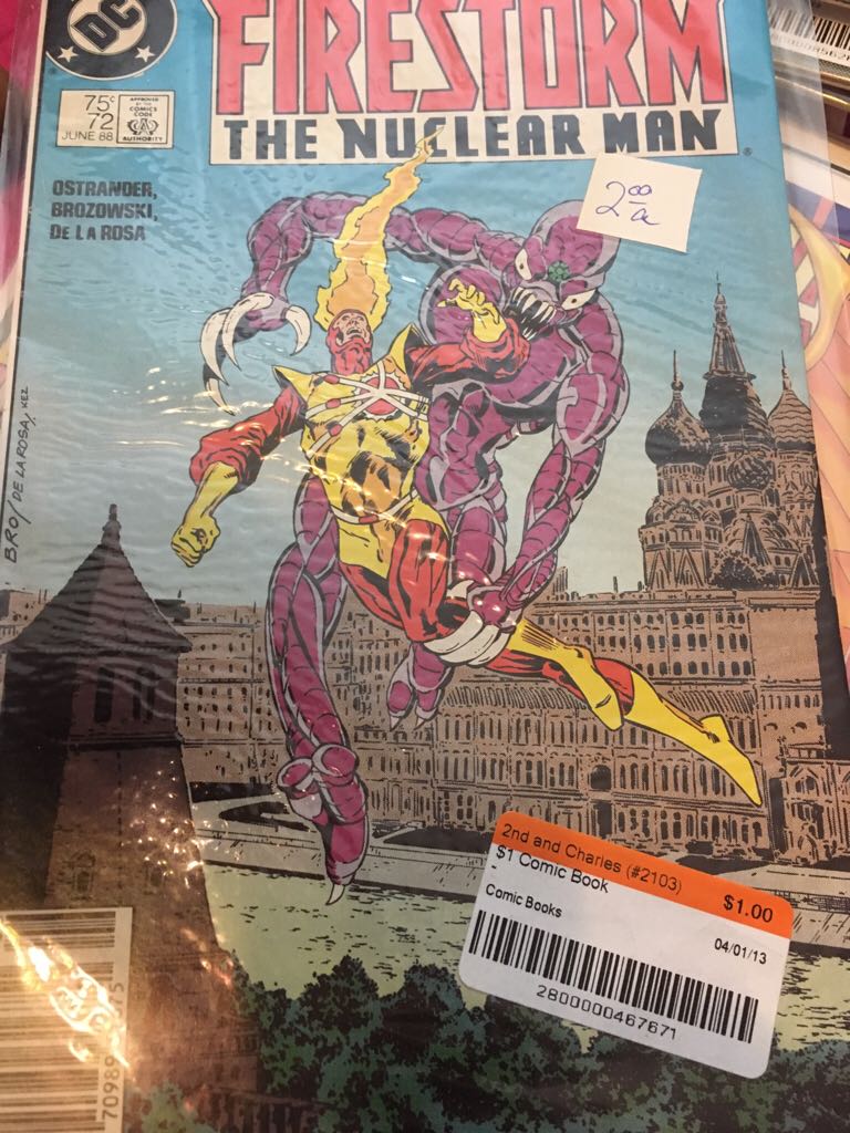 Firestorm - DC (72 - Jun 1988) comic book collectible [Barcode 7098931675] - Main Image 1