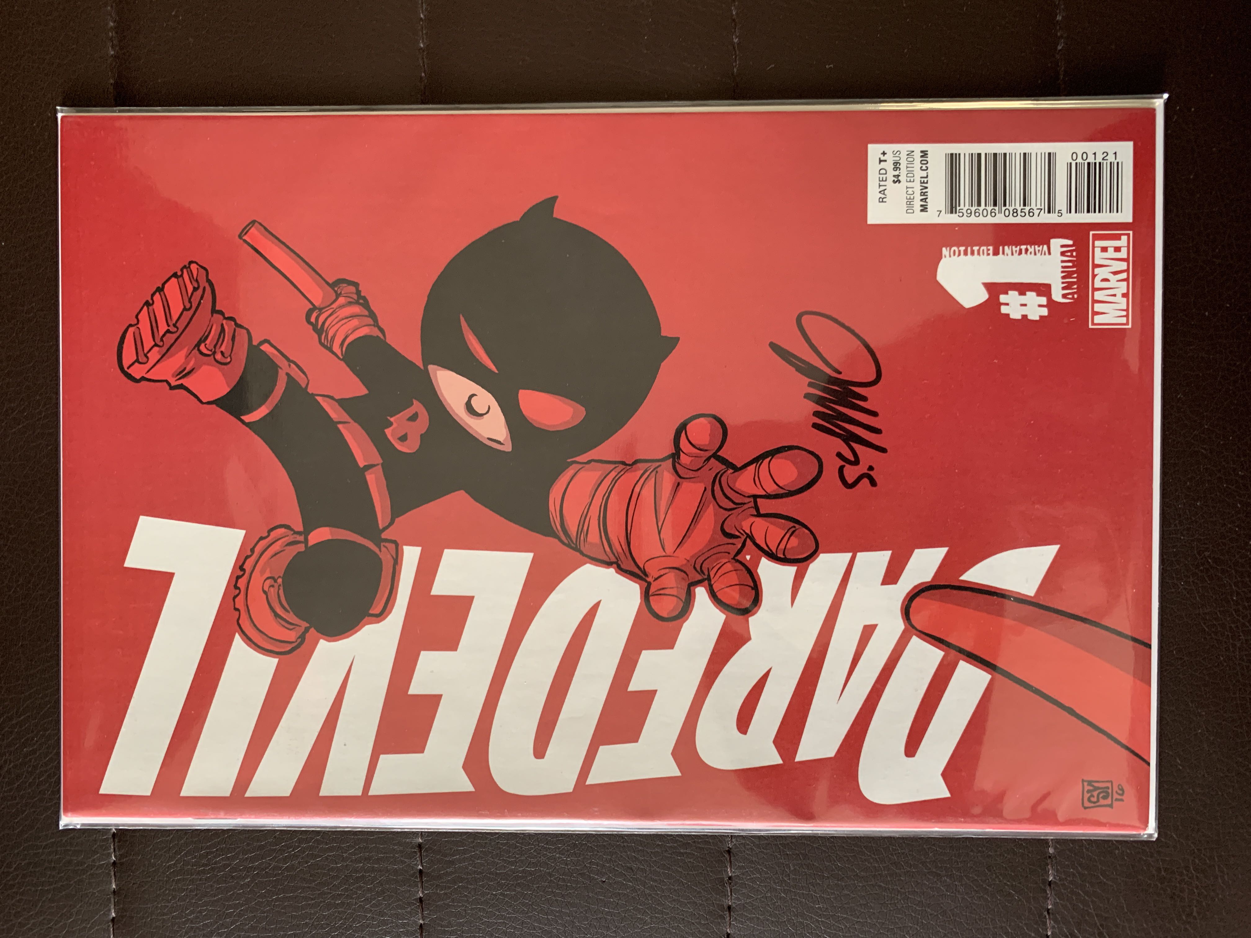 Daredevil - Marvel Comics (1 - Oct 2016) comic book collectible [Barcode 75960608567500121] - Main Image 2