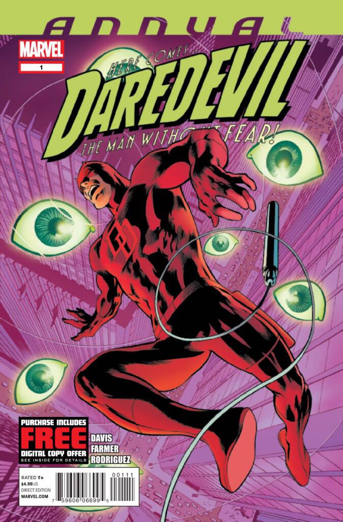 Daredevil Annual - Marvel Comics (1 - 10/2012) comic book collectible [Barcode 75960606699500111] - Main Image 1
