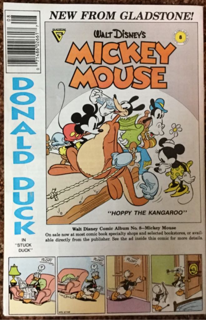 Uncle Scrooge - Gladstone Publishing, Ltd. (228 - 08/1988) comic book collectible [Barcode 071486026617] - Main Image 2