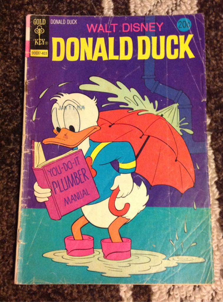 Walt Disneys Donald Duck  - Gold Key (155) comic book collectible [Barcode 071486026976] - Main Image 1