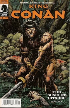 King Conan: The Scarlet Citadel - Dark  Horse Comics (3 - Apr 2011) comic book collectible [Barcode 761568175806] - Main Image 1