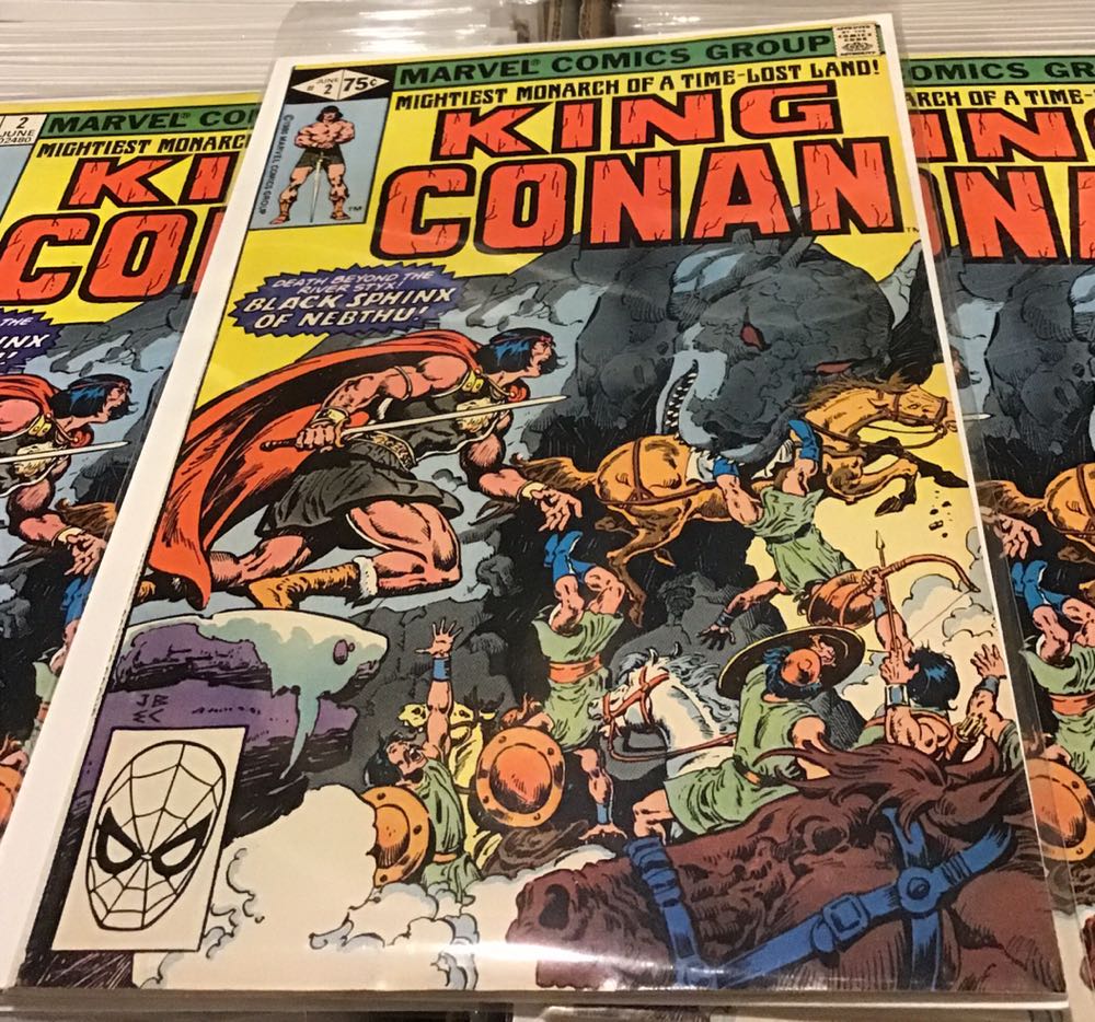 Conan The King - Marvel Comics (2 - Jun 1980) comic book collectible [Barcode 071486024804] - Main Image 3