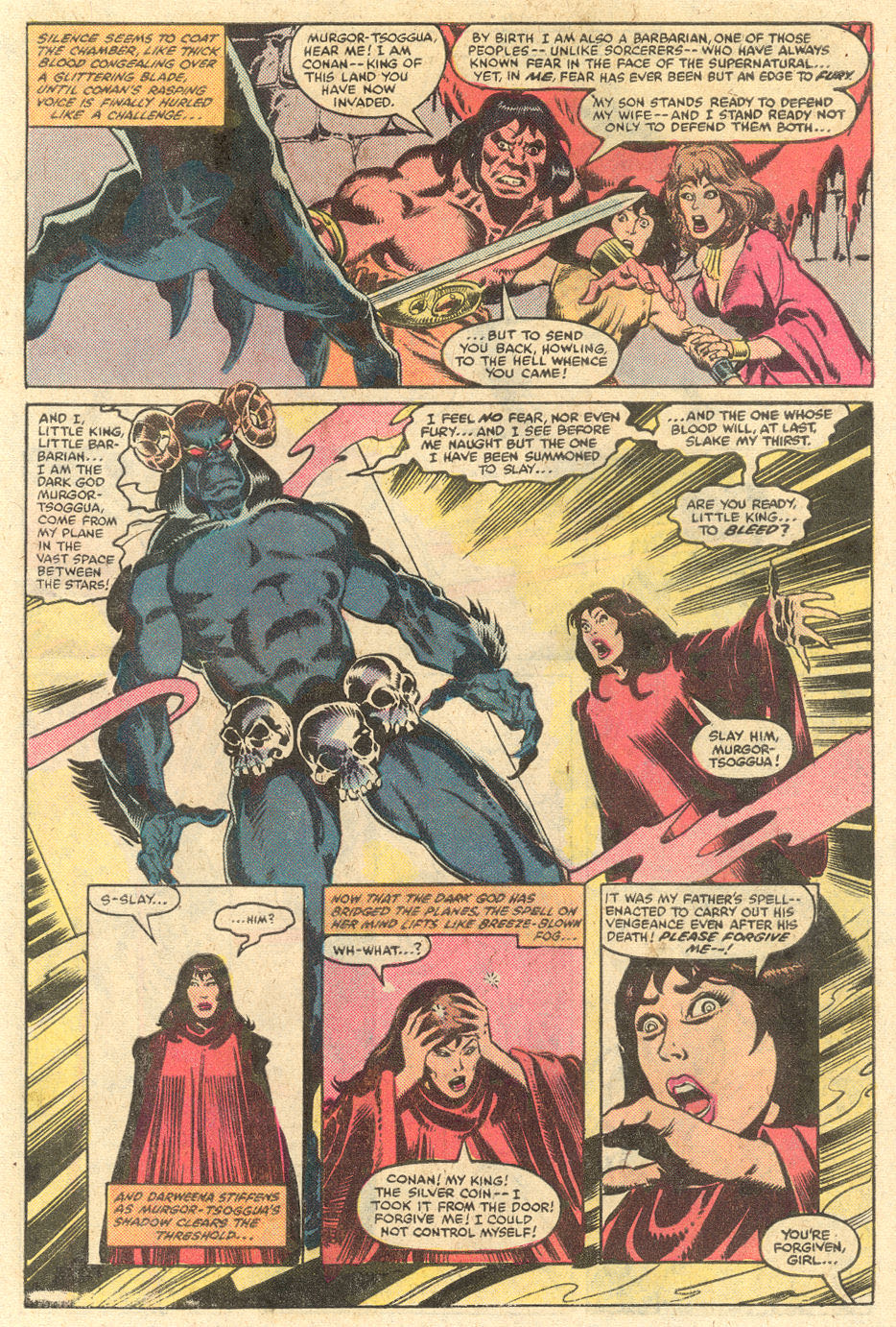 King Conan - Marvel Comics Group (12 - Sep 1982) comic book collectible [Barcode 071486024804] - Main Image 4