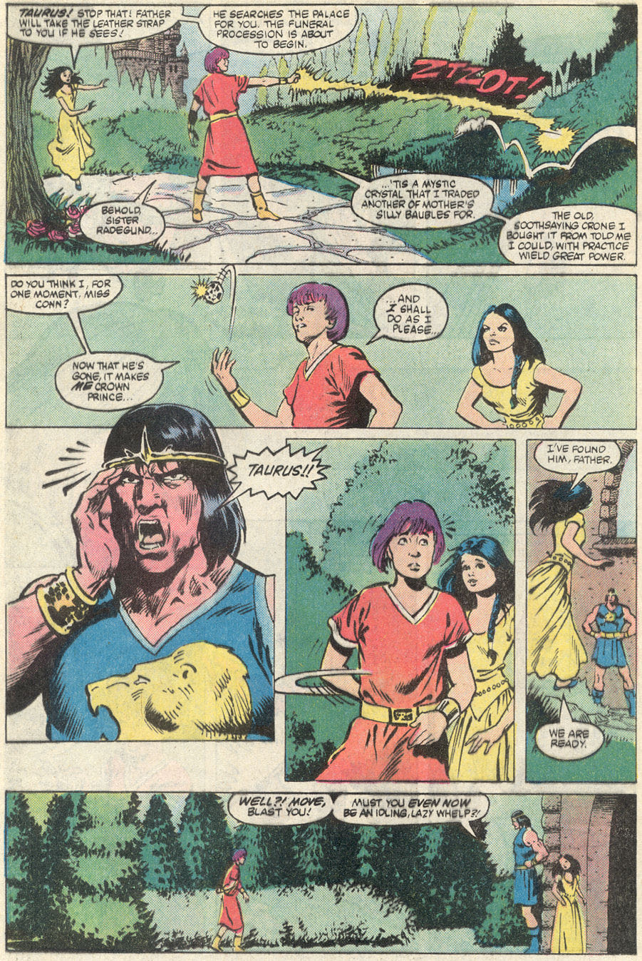 Conan The King - Marvel Comics (21 - Mar 1984) comic book collectible [Barcode 071486024804] - Main Image 4