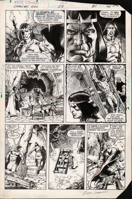 King Conan - Marvel Comics (23 - Jul 1984) comic book collectible [Barcode 071486024804] - Main Image 3