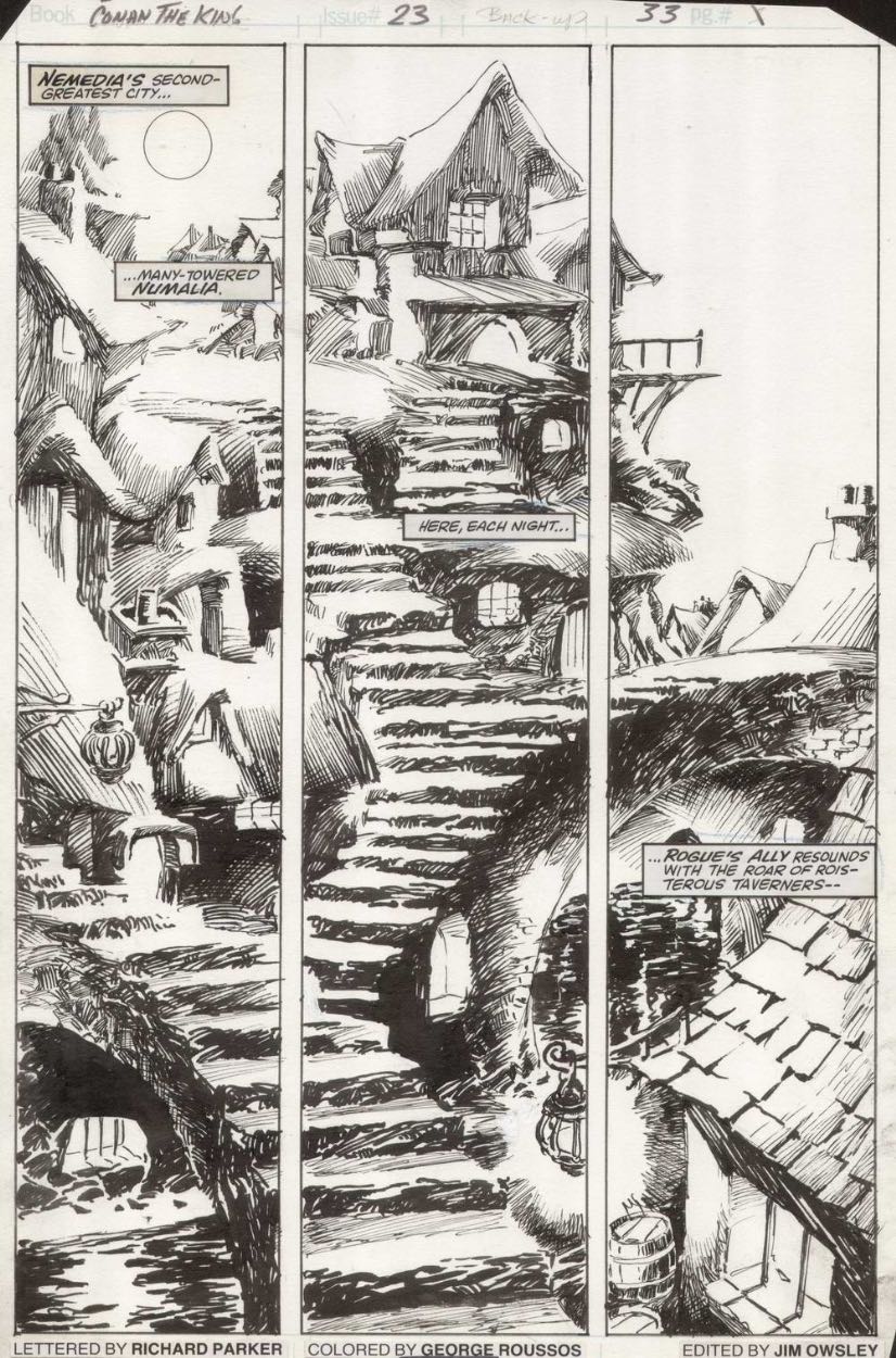 King Conan - Marvel Comics (23 - Jul 1984) comic book collectible [Barcode 071486024804] - Main Image 4