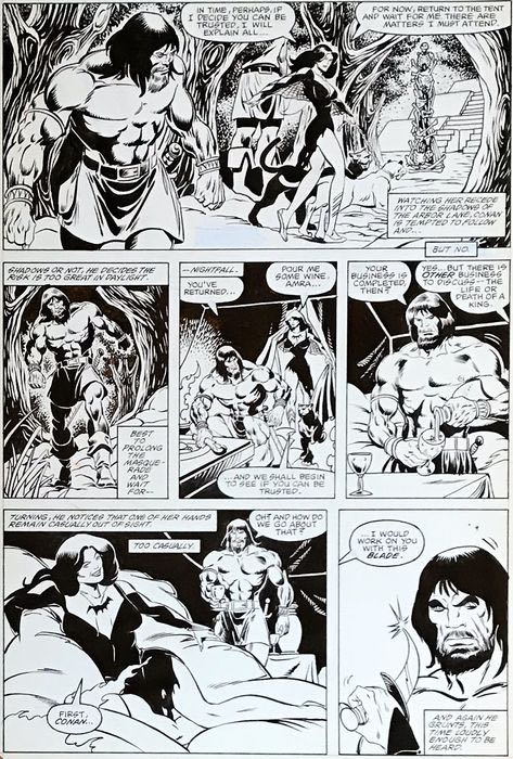 King Conan - Marvel Comics Group (11 - Jul 1982) comic book collectible [Barcode 071486024804] - Main Image 4