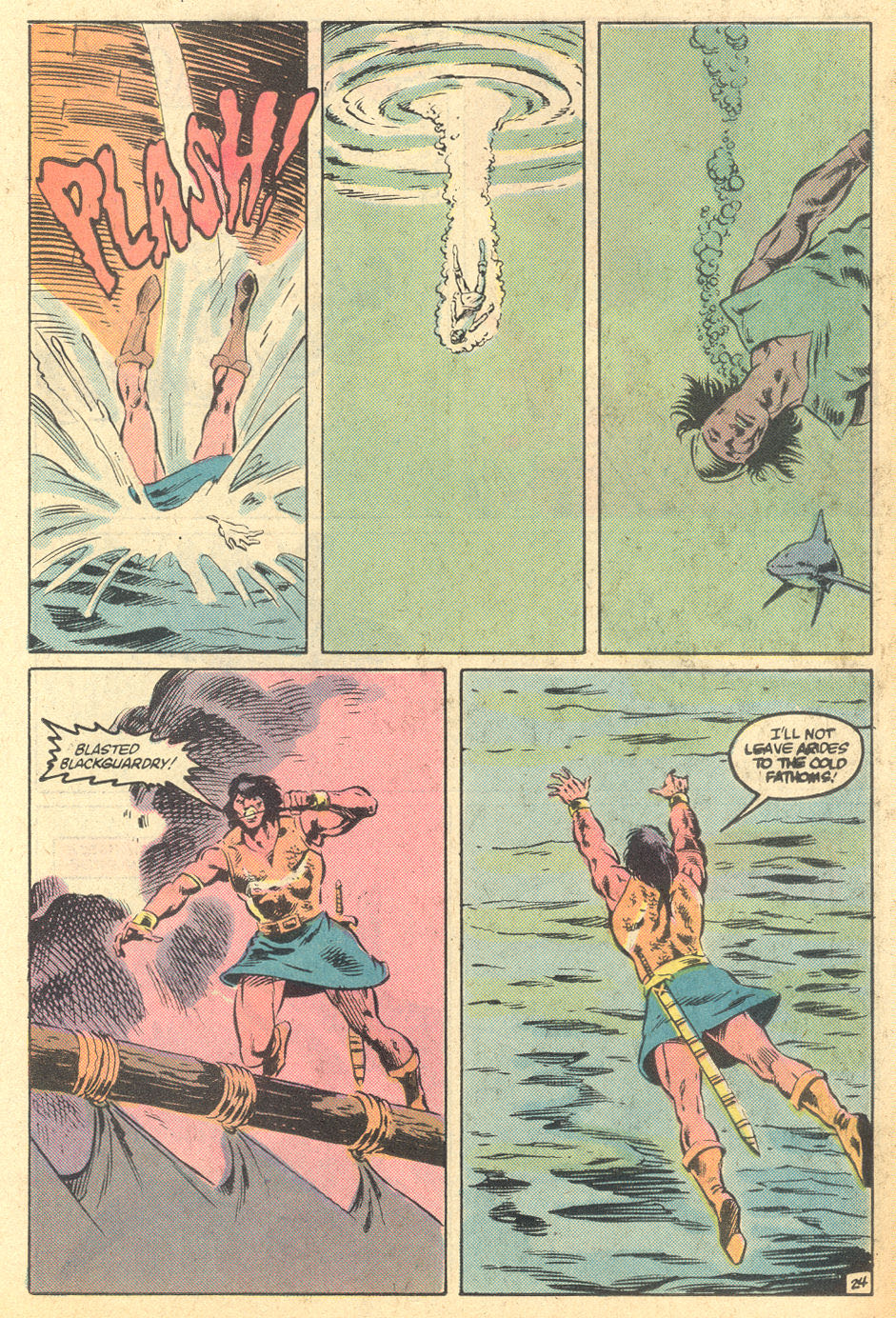 King Conan - Marvel Comics Group (19 - Nov 1983) comic book collectible [Barcode 071486024804] - Main Image 4