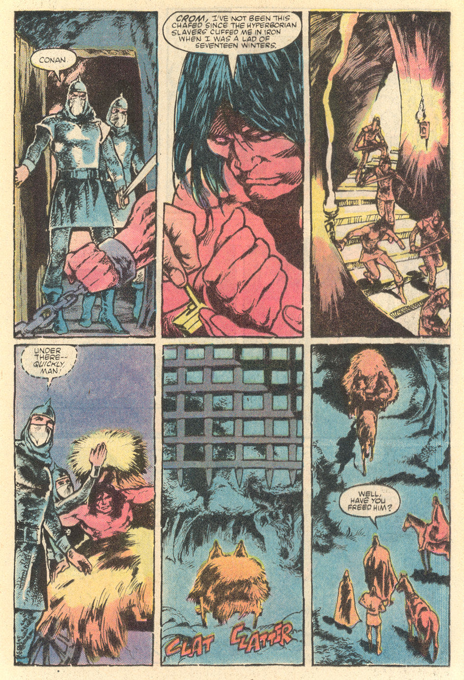 Conan The King - Marvel Comics (20 - Jan 1984) comic book collectible - Main Image 3