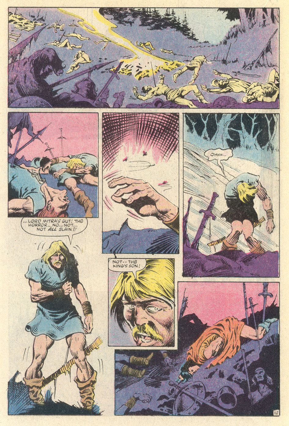 Conan The King - Marvel Comics (20 - Jan 1984) comic book collectible - Main Image 4