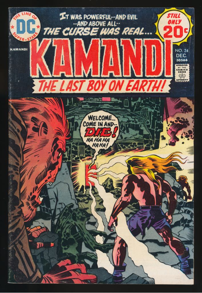 Kamandi - DC (Detective Comics) (24 - Dec 1974) comic book collectible - Main Image 2