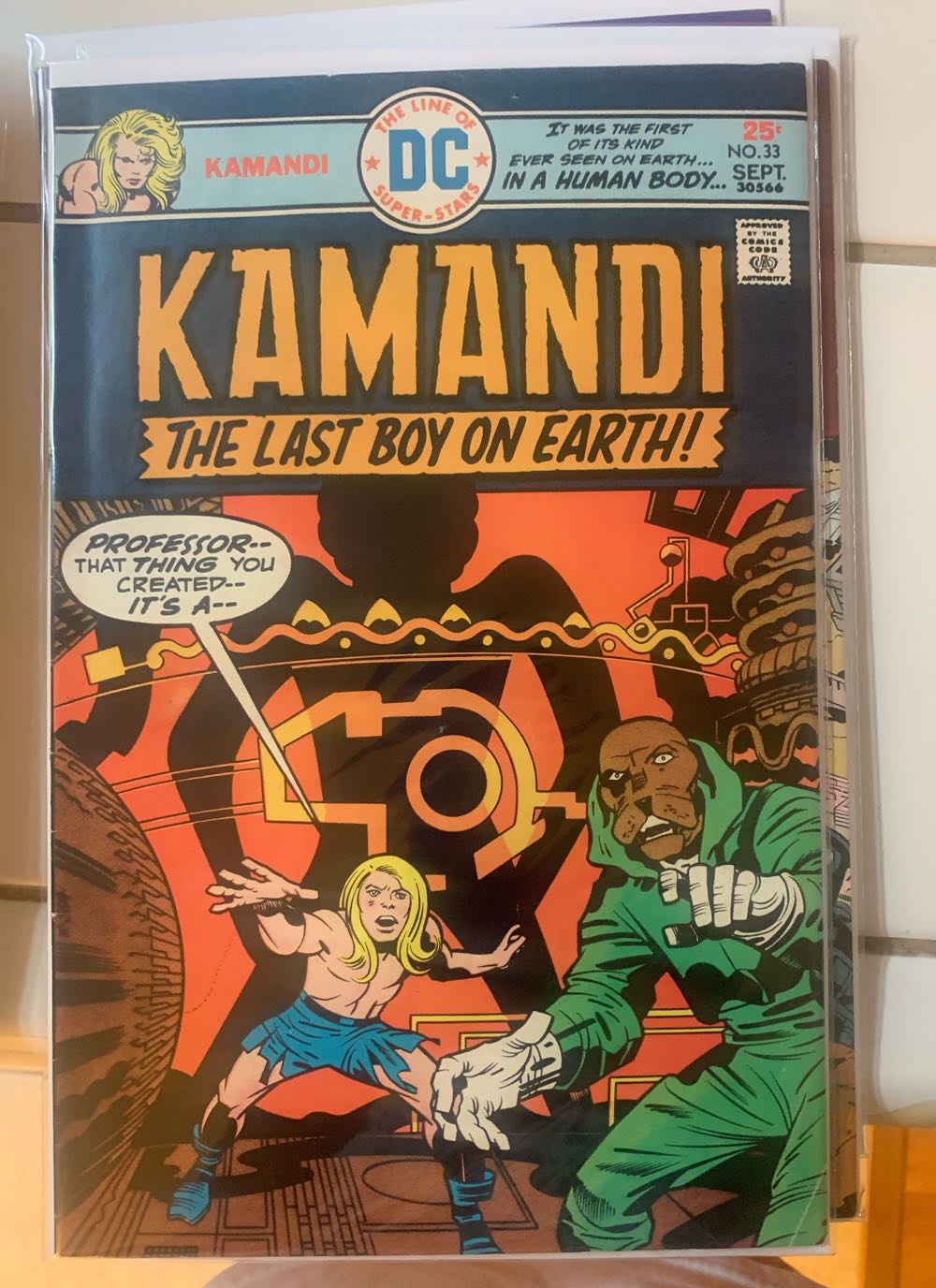 Kamandi - DC (Detective Comics) (33 - Sep 1975) comic book collectible - Main Image 2