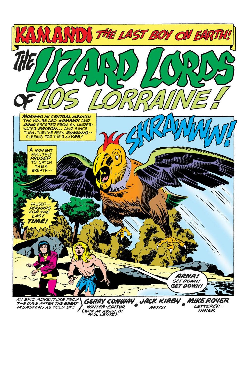 Kamandi - DC (Detective Comics) (40) comic book collectible [Barcode 070989305663] - Main Image 3