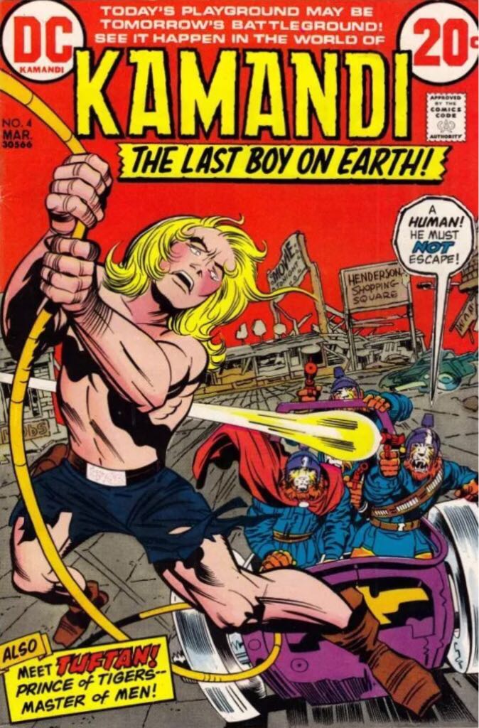Kamandi - DC Comics (4 - Mar 1973) comic book collectible - Main Image 1