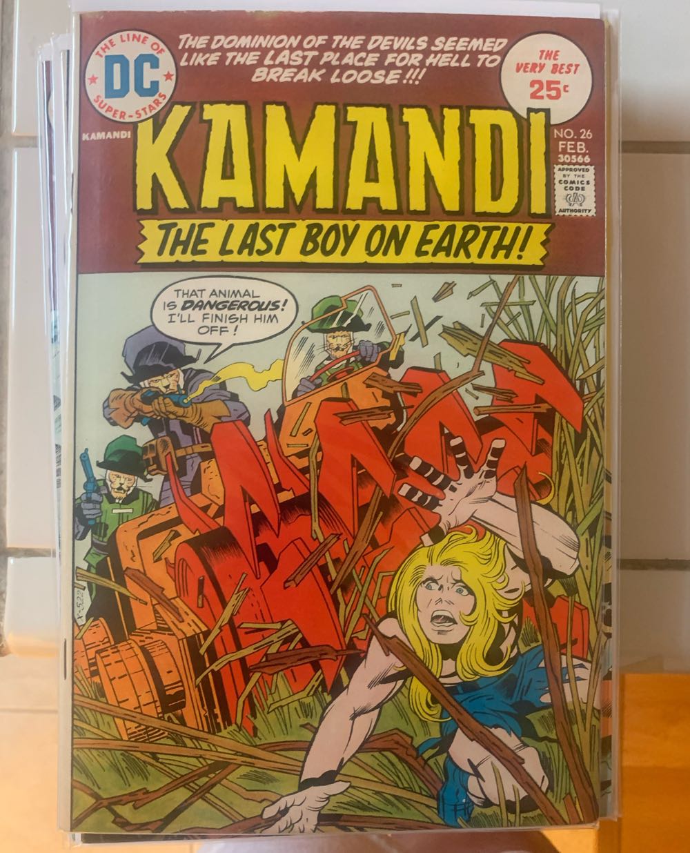 Kamandi - DC (Detective Comics) (26 - Feb 1975) comic book collectible - Main Image 3