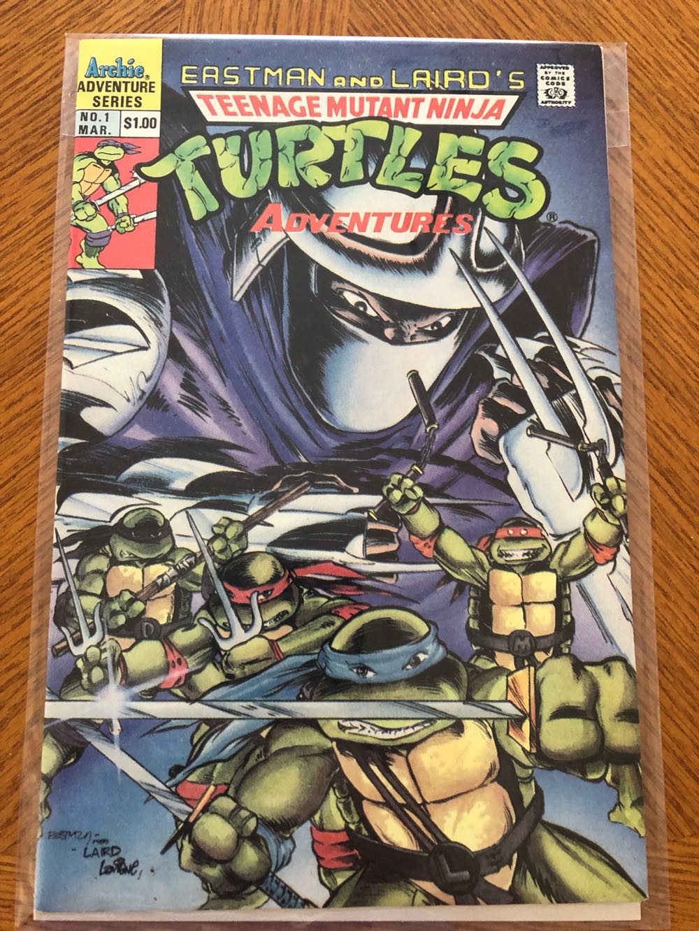 Teenage Mutant Ninja Turtles Adventures - Archie Comics (1 - Mar 1989) comic book collectible [Barcode 076956145317] - Main Image 3