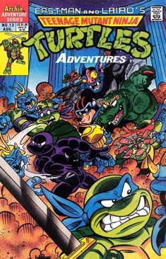 Teenage Mutant Ninja Turtles Adventures - Archie Adventure Series (13 - Aug 1990) comic book collectible [Barcode 071896469707] - Main Image 1