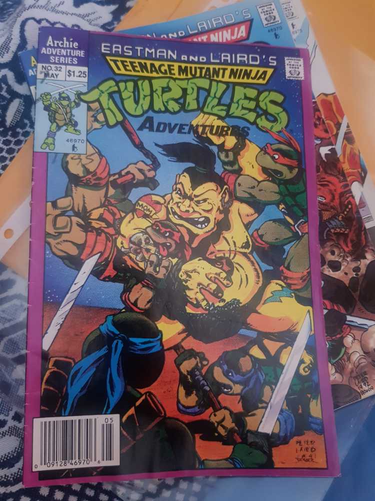 Teenage Mutant Ninja Turtles Adventures - Archie Comics (32 - May 1992) comic book collectible [Barcode 009128469706] - Main Image 3