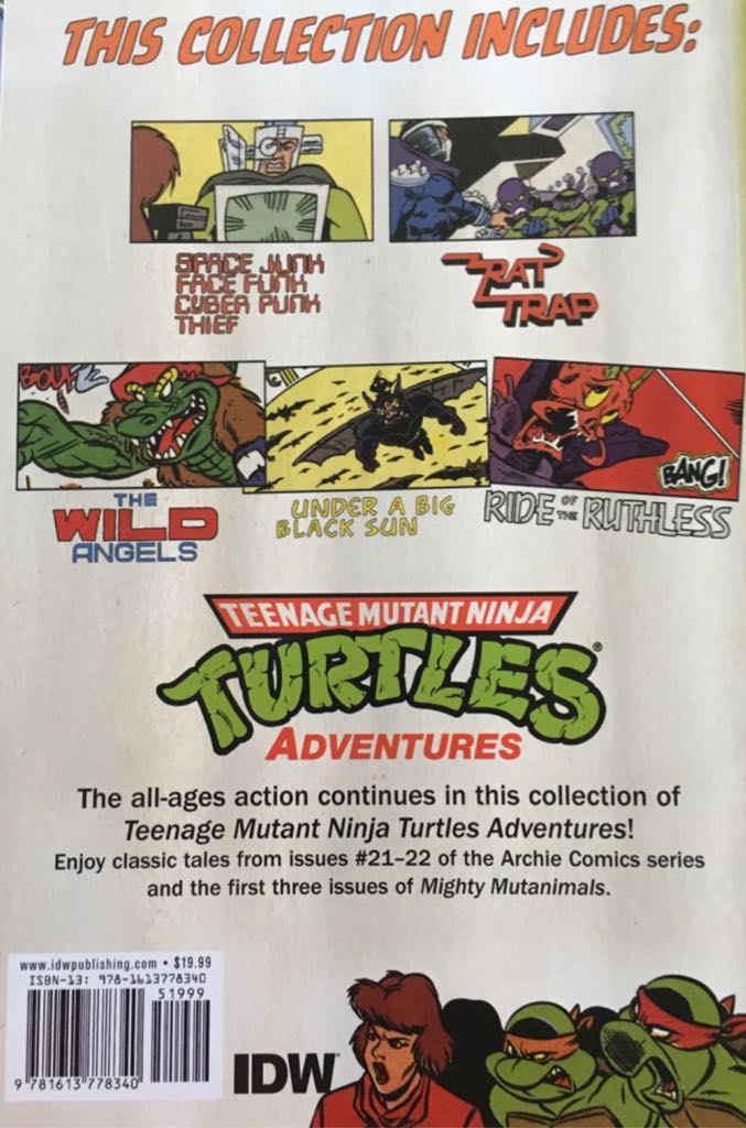TMNT Adventures IDW.V06 - IDW (6) comic book collectible [Barcode 978161377834051999] - Main Image 2