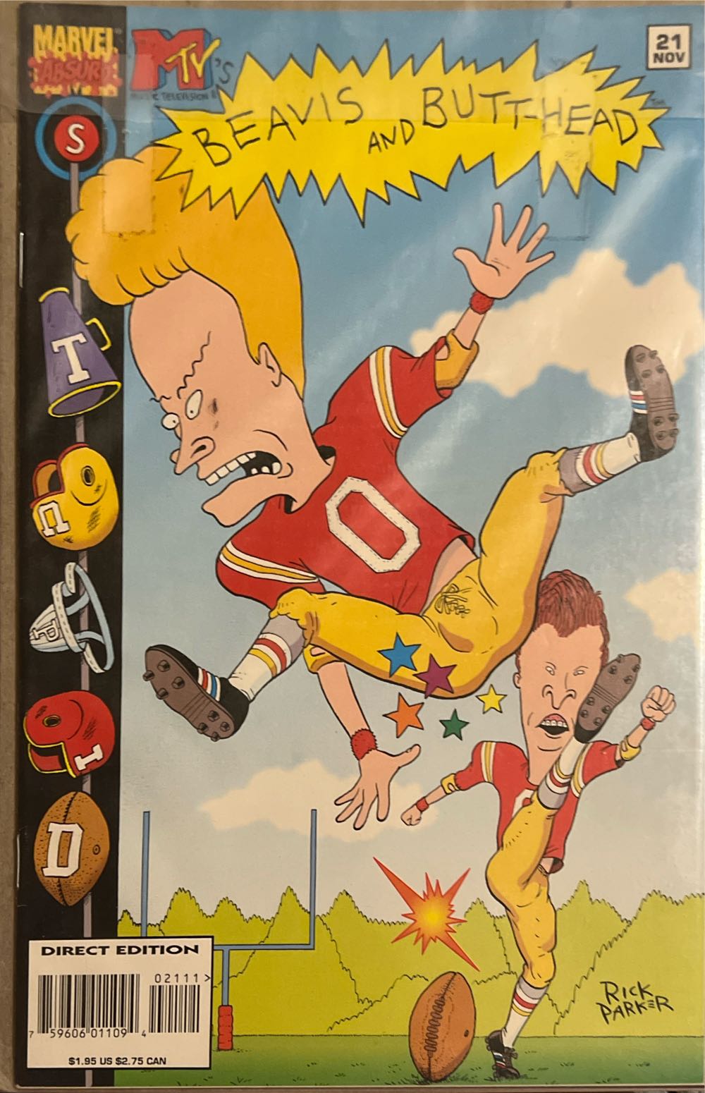 Beavis And Butt-head - Marvel Comics (13-21) comic book collectible [Barcode 009281011095] - Main Image 4