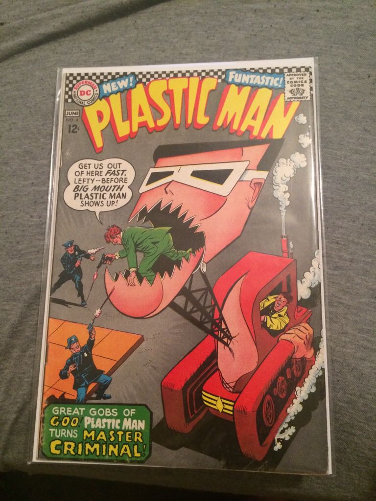 Plastic Man - DC (Detective Comics) (4) comic book collectible [Barcode 761941237053] - Main Image 1