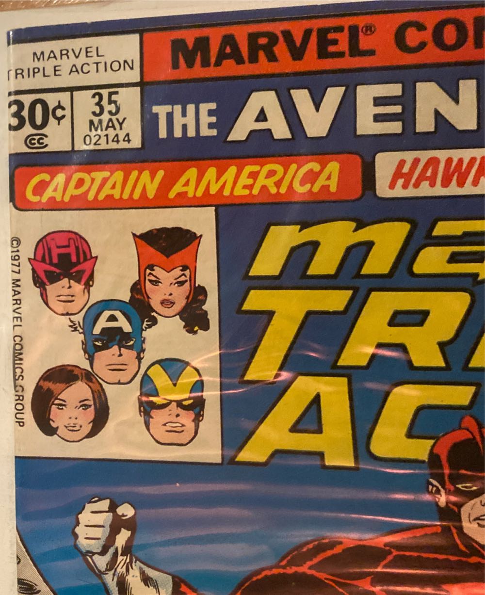 Avengers - Marvel Comics Group (43 - May 1977) comic book collectible [Barcode 071486021445] - Main Image 4