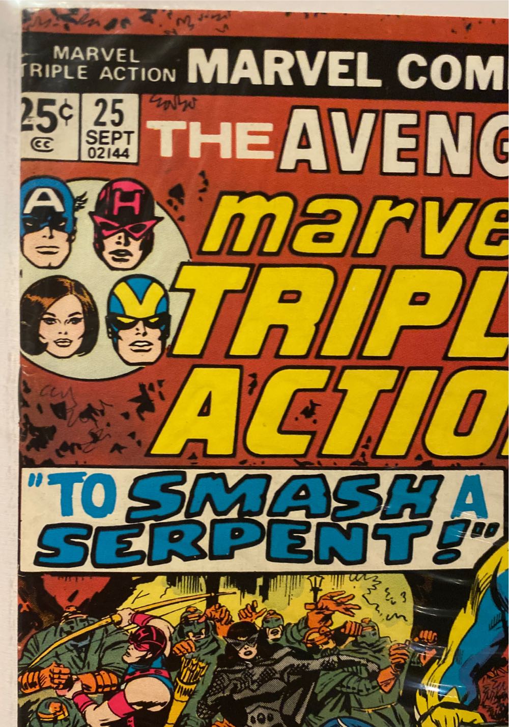 Avengers - Marvel Comics Group (32 - Sep 1975) comic book collectible [Barcode 071486021445] - Main Image 3