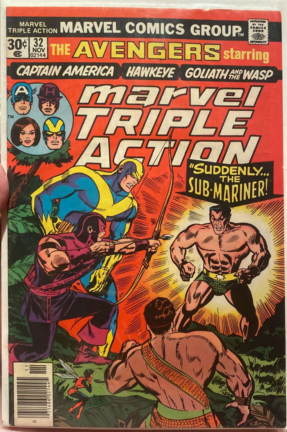 Avengers - Marvel Comics Group (40 - Nov 1976) comic book collectible [Barcode 071486021445] - Main Image 4
