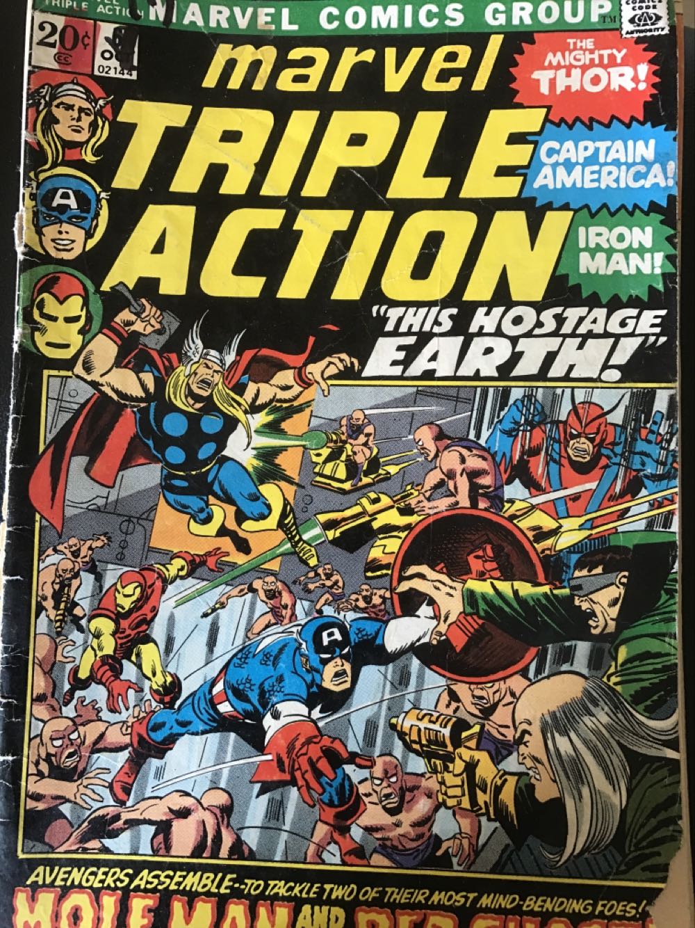 Marvel Triple Action - Marvel Comics (6 - Oct 1972) comic book collectible - Main Image 2
