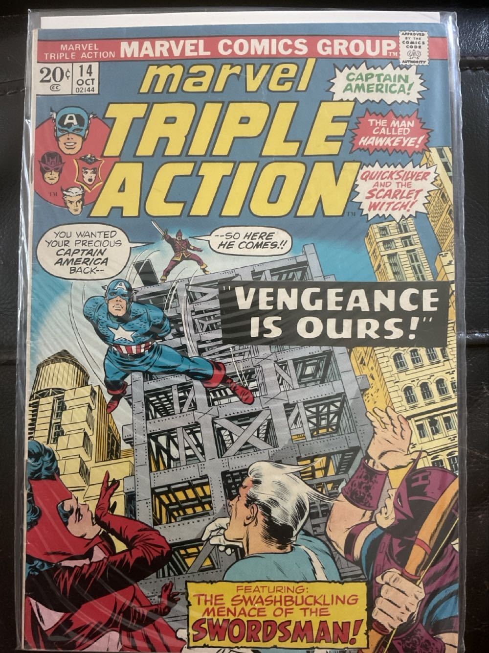 Marvel Triple Action - Marvel (14 - 10/1973) comic book collectible - Main Image 2